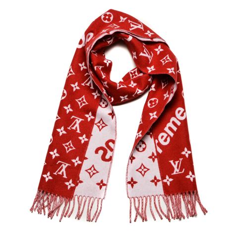 supreme lv silk scarf|louis vuitton x supreme.